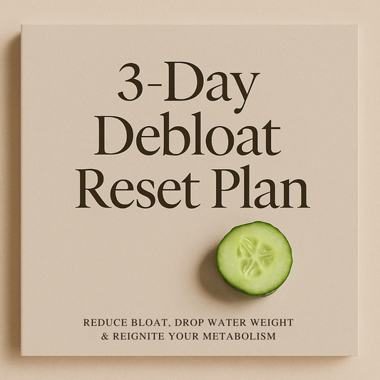 3-Day Debloat Plan